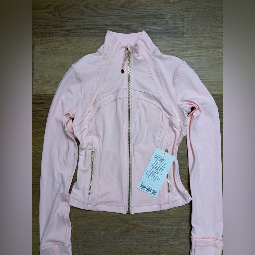 Lululemon Define Cropped Jacket NWT Pink 4